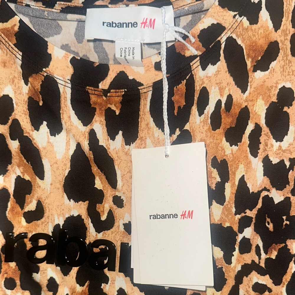 Paco Rabanne Leopard Print Top - Picture 5 of 7